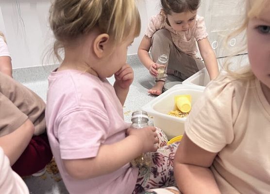 Zabawy sensoryczne w grupie starszej