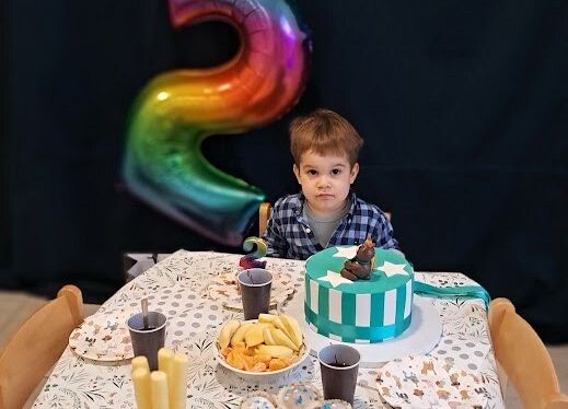 Drugie urodzinki Stasia