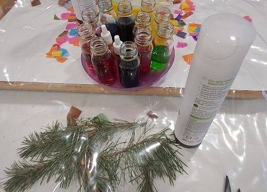 Grafika 8: Zajęcia dodatkowe sensoryczno - doświadczalne "Burza deszczowa - pokarm dla ptaków"