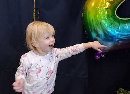 Drugie urodzinki Amelki