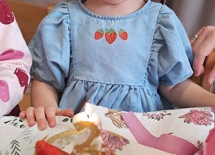 Drugie urodzinki Różyczki