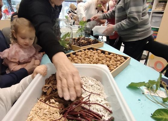 Warsztaty z babcią i dziadkiem ,,Las w szkle''