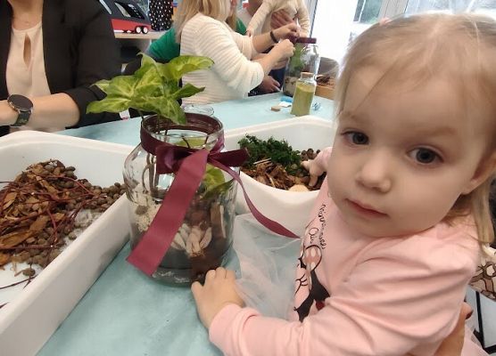 Warsztaty z babcią i dziadkiem ,,Las w szkle''