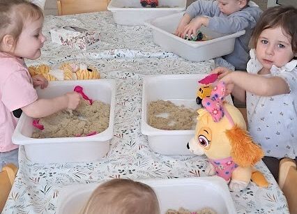 Zabawy w piasku kinetycznym