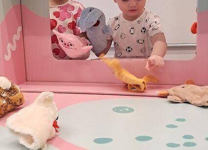 Grafika 4: Zajęcia dodatkowe teatrzyk pt ,, Fiku miku w teatrzyku,,