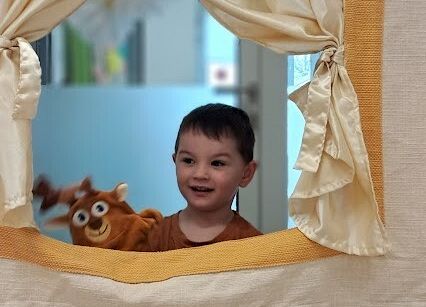 Grafika 3: Zajęcia dodatkowe teatrzyk pt ,, Fiku miku w teatrzyku,,