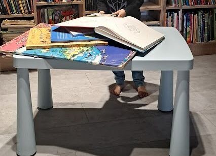 Grafika 9: Dzień Książki i Praw Autorskich wyjście do Biblioteki Gminnej w Wicku