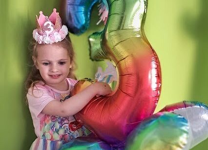 Grafika 2: 3 urodzinki Milenki