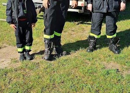 Grafika 2: Wizyta strażaków  z OSP Wrzeście