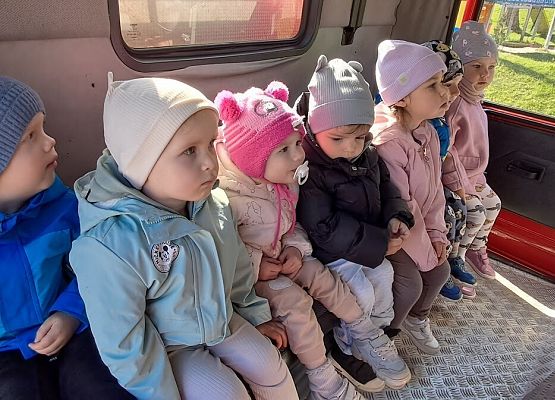 Grafika 8: Wizyta strażaków  z OSP Wrzeście