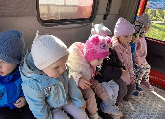 Grafika 9: Wizyta strażaków  z OSP Wrzeście