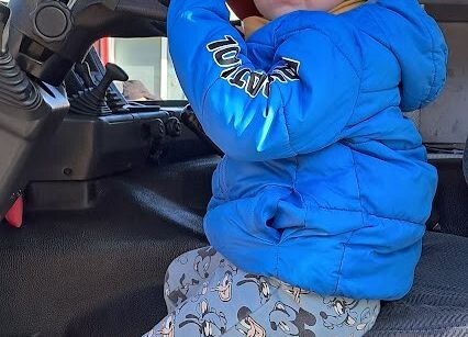 Grafika 12: Wizyta strażaków  z OSP Wrzeście