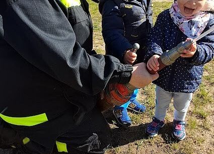 Grafika 21: Wizyta strażaków  z OSP Wrzeście