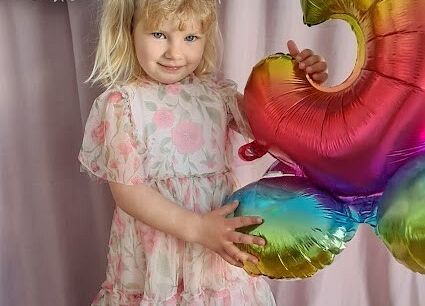 Grafika 2: 3 urodzinki Małgosi