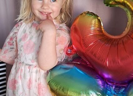 Grafika 4: 3 urodzinki Małgosi