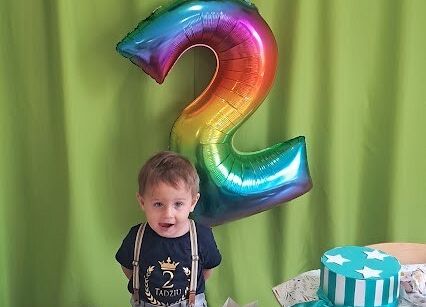 Grafika 2: Drugie urodzinki Tadzia