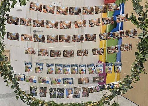 Grafika 7: Uroczyste zakończenie roku  Absolwentów Gminnego Żłobka w Charbrowie w roku szkolnym 2024/2025