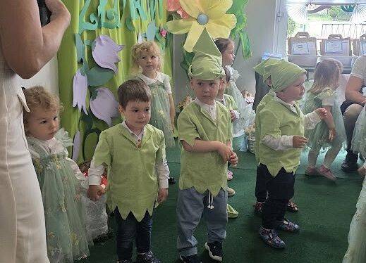 Grafika 18: Uroczyste zakończenie roku  Absolwentów Gminnego Żłobka w Charbrowie w roku szkolnym 2024/2025