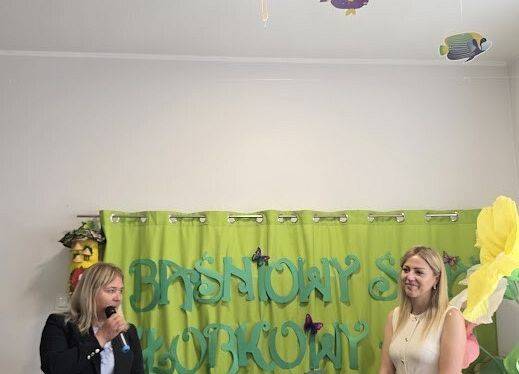 Grafika 32: Uroczyste zakończenie roku  Absolwentów Gminnego Żłobka w Charbrowie w roku szkolnym 2024/2025