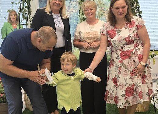 Grafika 42: Uroczyste zakończenie roku  Absolwentów Gminnego Żłobka w Charbrowie w roku szkolnym 2024/2025