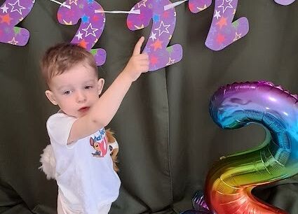 Grafika 3: Drugie urodzinki Olusia