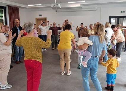 Grafika 3: Spotkanie z Seniorami pod nazwą "Z muzyką ludową nam do twarzy"