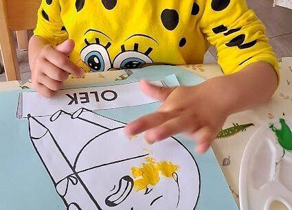 Praca plastyczna - Dzień kropki