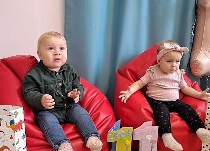 Grafika 9: Pierwsze urodzinki Leonarda i Felicji