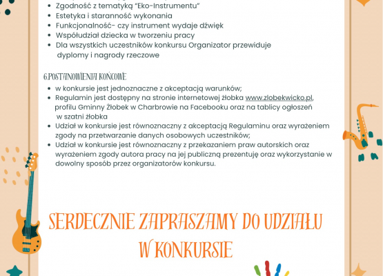 Serdecznie zapraszamy do wzięcia udziału w Konkursie Rodzinnym grafika