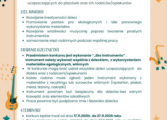 Serdecznie zapraszamy do wzięcia udziału w Konkursie Rodzinnym grafika