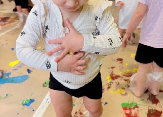 Grafika 6: Zajęcia ,,Klekso-stopy'' i Głowo-okienka''.