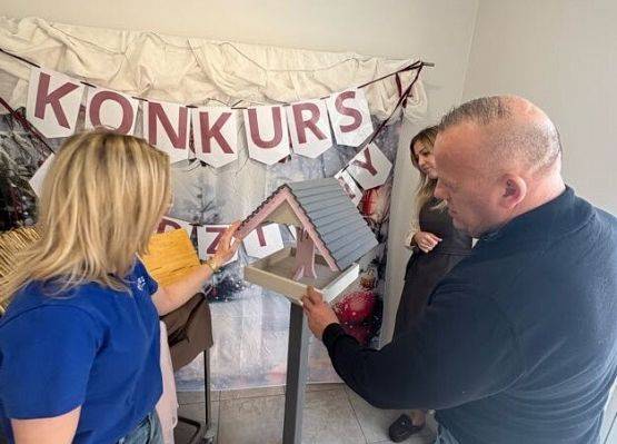 Grafika 8: KONKURS RODZINNY - Karmnik dla ptaków