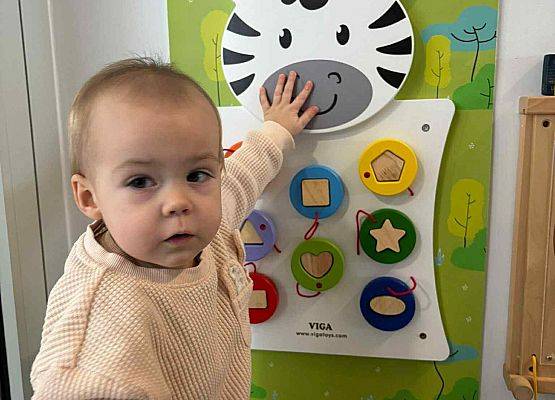 Grafika 3: Nowy zestaw edukacyjno - zabawowy w sali