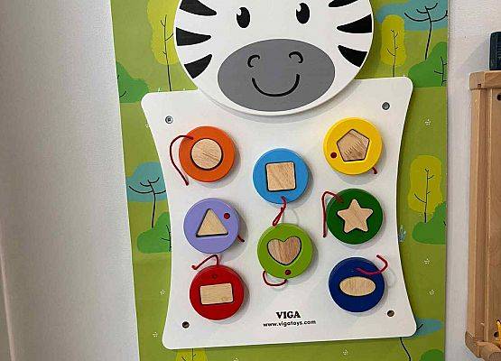 Grafika 2: Nowy zestaw edukacyjno - zabawowy w sali