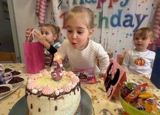 Grafika 4: Trzecie urodzinki Igi