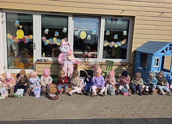 Grafika 14: Spotkanie z Zajączkiem Wielkanocnym