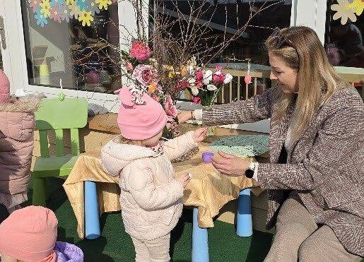 Grafika 15: Spotkanie z Zajączkiem Wielkanocnym