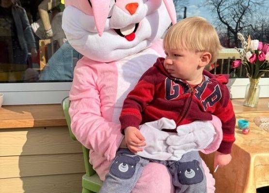 Grafika 23: Spotkanie z Zajączkiem Wielkanocnym